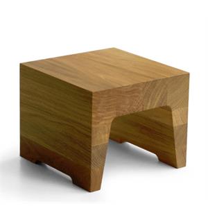 Buffetblokk 210x210x170mm Eik Heltre - Næringsmiddelgodkjent 